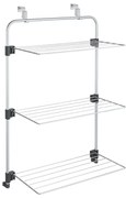 Wisząca suszarka na pranie w kolorze srebra 11 m Gale – Metaltex