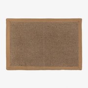 Wycieraczka Z Juty 60x40 Cm Gimendy Brązowa Latte - Sklum
