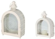 Zestaw latarni metalowych Prezza, 2 szt.