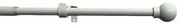 Rozciągliwy zestaw zasłon Ball 16/19 mm biały, 120- 230 cm, bez pierścieni, 120 - 230 cm