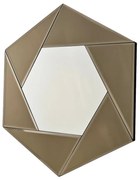 Lustro Status Bronze 60 x 70 cm