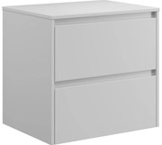 Szafka łazienkowa TRONDHEIM pod umywalkę 60 cm biała