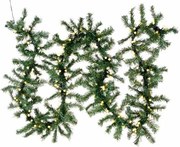 Świąteczna dekoracja - girlanda z oświetleniem,2,7m, 200 LED