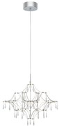 Lampa wisząca LED w kolorze srebra ø 60 cm Efesos – Markslöjd
