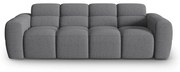 Szara sofa 256 cm Lisa – Micadoni Home