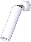 Biały metalowy ruchomy kinkiet tuba - A739 L2-W10