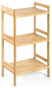 G21 Regał bambusowy, 3 półki, 3 piętra