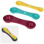 Zestaw 3 kolorowych miarek Metaltex Spoons