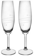 Orion 2-częściowy zestaw kieliszków do szampana Fala, 0,22 l