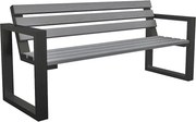 Elegancka ławka parkowa 180cm Hivros D1-W02