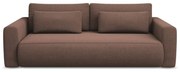 Różowa rozkładana/ze schowkiem sofa 238 cm Kapua – Makamii
