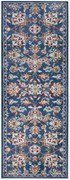 Dywan klasyczny Luxor niebieski 80 cm x 240 cm