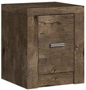 Szafka nocna jesion ciemny S8-B40