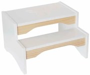 Biały drewniany podest dziecięcy M1-F98