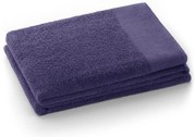 Fioletowy bawełniany ręcznik kąpielowy frotte 70x140 cm Amari – Restilo