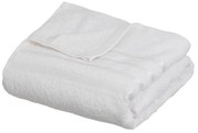 Biały bawełniany ręcznik kąpielowy frotte 70x140 cm Simple – Casa Selección