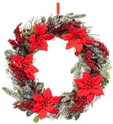 Wianek świąteczny z gwiazdą betlejemską, Ø 50 cm