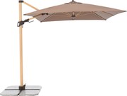 Doppler ALU WOOD 300 x 220 cm brązowa