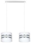 Żyrandol na lince CORAL 2xE27/60W/230V biały
