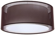 Brązowa elegancka lampa wisząca nad stół - S436 W5-S98