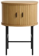 Szafka nocna w naturalnym kolorze Nola – Unique Furniture