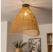 Brilagi - LED Przysufitowy żyrandol CERIA BOHO 1xE27/40W/230V śr. 50 cm brązowy