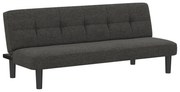 Ciemnoszara rozkładana sofa 82 cm Alby – Støraa