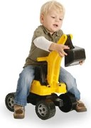 Lena Giga Trucks Koparka żółto-czarny,  70 cm