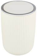 Kremowy kosz na śmieci Wenko Agropoli 5,5 l