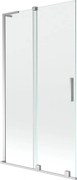 Mexen Velar L parawan nawannowy 2-skrzydłowy rozsuwany 100 x 150 cm, transparent, chrom - 896-100-003-01-01