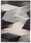 Dywan nowoczesny Lara Geometria szary 80 cm x 150 cm