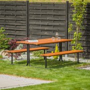 Stół piknikowy 172 x 150 x 73 cm PATIO