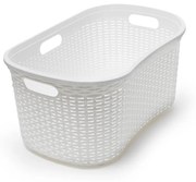 Kremowy kosz na pranie Addis Rattan Laundry Basket Calico