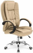 Beżowy biurowy fotel obrotowy G2-T06