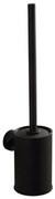 Aqualine - Szczotka toaletowa montowana na ścianie SAMBA czarna