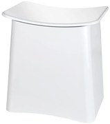 WENKO 22949100 - Stołek WING 45x48 cm biały/czarny