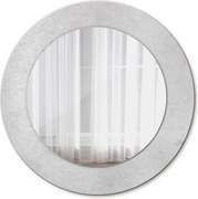 Lustro dekoracyjne okrągłe Tekstura betonu