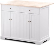 Blumfeldt Etsu, wózek do serwowania, rozkładany blat, 2 szuflady, 4 drzwi