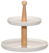 Patera trzypiętrowa ceramiczna, Ø 24,5 cm