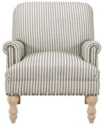 Beżowy lniany fotel Jaya – Støraa