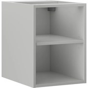 Mexen Box-A szafka otwarta z półką 35 cm, szara mat - 91AX2-0350-470-0-62