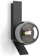 KINKIET ŚCIENNY APP1757-1W CZARNY CHROM