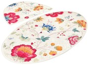 Jasnobrązowe dywaniki łazienkowe zestaw 2 szt. 60x100 cm Arya – Foutastic