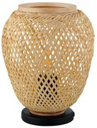 Eglo 55699 - Lampa stołowa DEMBLEBY 1xE27/40W/230V beżowa