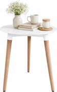 Biały okrągły stół skandynawski 60 cm H9-T64
