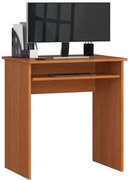 Małe Biurko Wąskie Z Wysuwaną Półką Olcha E0-H57