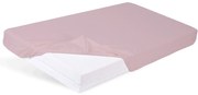 Prześcieradło dziecięce Bamboo różowy, 70 x 140 cm