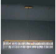 Kolarz 314.87.3 - Kryształowy żyrandol PRISMA 7xG9/25W/230V 24K złoto