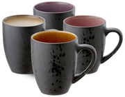 Czarne ceramiczne kubki zestaw 4 szt. 300 ml Gastro Black/Mix – Bitz
