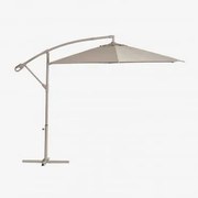 Parasol 295 Cm Z Tkaniny I Stali Salina Moka Brown - Sklum